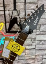 Cort X100 OPBK Siyah Open Pore Elektro Gitar - Görsel 3