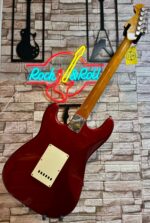 Custom Made Candy Apple Red Strat Elektro Gitar (İkinci El - Kullanılmış) - Görsel 4