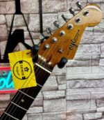 Custom Made Candy Apple Red Strat Elektro Gitar (İkinci El - Kullanılmış) - Görsel 7