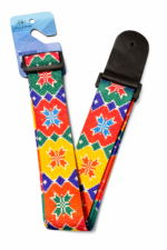 Desenli Dokuma Gitar Askı Kayışı