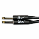 Cort CA525 Gürültüsüz 5m Enstrüman Kablosu Şeffaf Siyah - Görsel 3