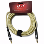Cort CA525 Gürültüsüz 5m Enstrüman Kablosu Şeffaf
