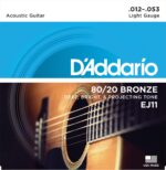 Daddario EJ11 Bronze 12-53 Akustik Gitar Tel Seti