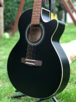 Cort SFX-MEBKS Mat Siyah Elektro Akustik Gitar - Görsel 8